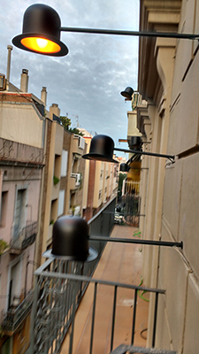 Detall dels aplics en forma de barret