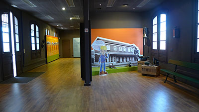 Espai interir del Centre d'Interpretació