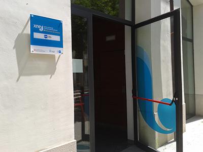 Nova rotulació a l'Oficina Jove del Maresme (Mataró)